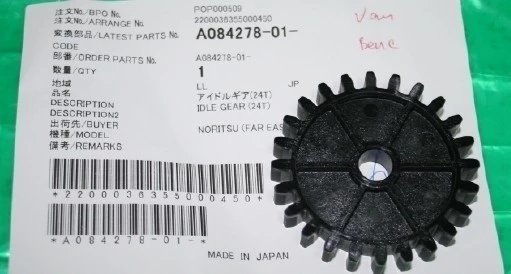 КИТАЙ Шестерня A084278 A084278 01 запасной части Noritsu Minilab поставщик