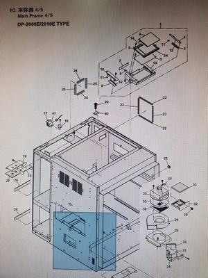Используемая доска запасной части 287071200 Konica Minilab поставщик