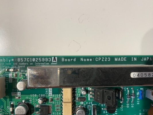 Условия труда PCB 113C1025992 113C1025992A телевизионного кинопередатчика CPZ23 границы SP3000 Фудзи полные поставщик
