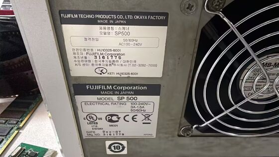 Fujifilm SP-500 Сканер для пленки, автономный, с держателем для слайдов MFC10AR, полный комплект, профессиональный сканер для оцифровки 35-мм слайдов и фотопленки поставщик