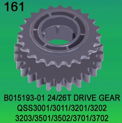 B015193-01 ЗУБЧАТОЕ КОЛЕСО ПРИВОДА TEETH-24/26 ДЛЯ minilab NORITSU qss3001,3011,3201,3202,3203,3501,3502,3701,3702 поставщик