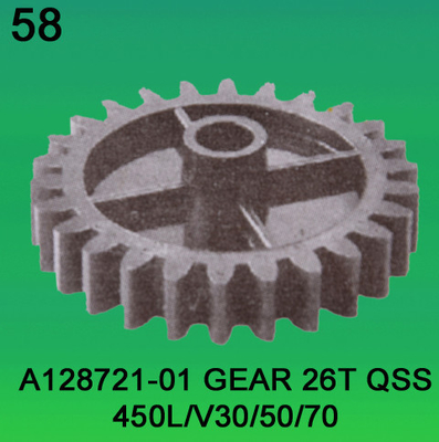A128721-01 ШЕСТЕРНЯ TEETH-26 ДЛЯ NORITSU qsf450L, V30, V50, minilab V100 поставщик