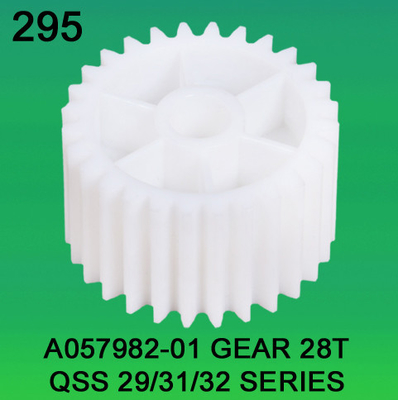 A057982-01 ШЕСТЕРНЯ TEETH-28 ДЛЯ minilab СЕРИИ NORITSU qss2901,3101,3201 поставщик
