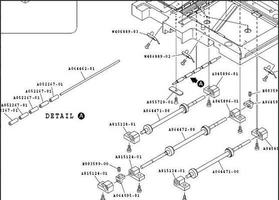 Резиновое кольцо для Noritsu QSS28 29 30 замена несущей Minilab 120 для номера детали A064468X4PCS A064617X2PCS A064472X2PCS поставщик