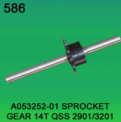 ЗУБЫ ШЕСТЕРНИ 14 ЦЕПНОГО КОЛЕСА A053252 01 ДЛЯ NORITSU Qss2901 3201 Minilab поставщик