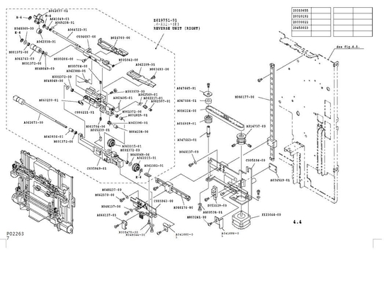 C005963 Noritsu 3001 Qss3021 33 Minilab принтера часть плиты b движения поставщик
