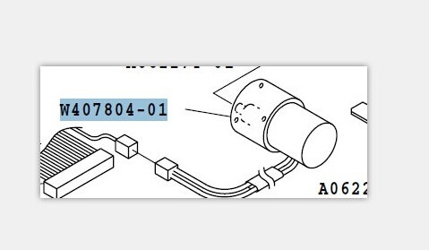 Блок мотора запасных частей W412667-01 Noritsu Minilab поставщик